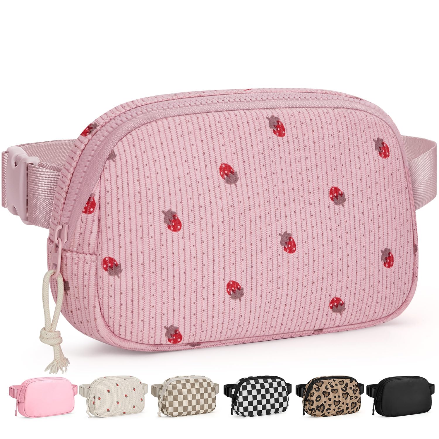 Pritent Fanny Packs for Women Cross Body Bag Waterproof Belt Bag with Adjustable Strap and Zipper Back Pocket Small Crossb... - Review, Price and Buying Guide