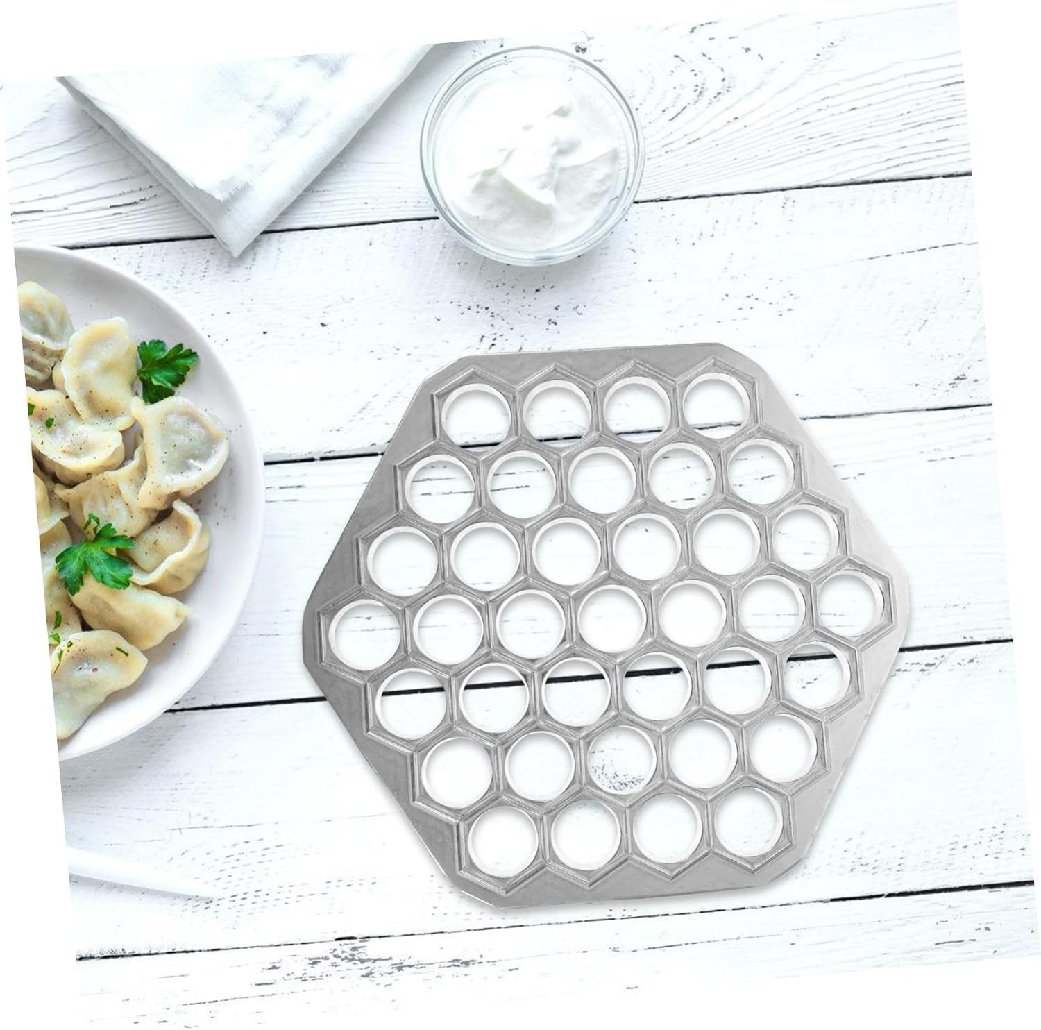 Auto Dumpling Maker Ravioli Stamp Maker Cutter Hand Molds Efficient Kitchen Gadget