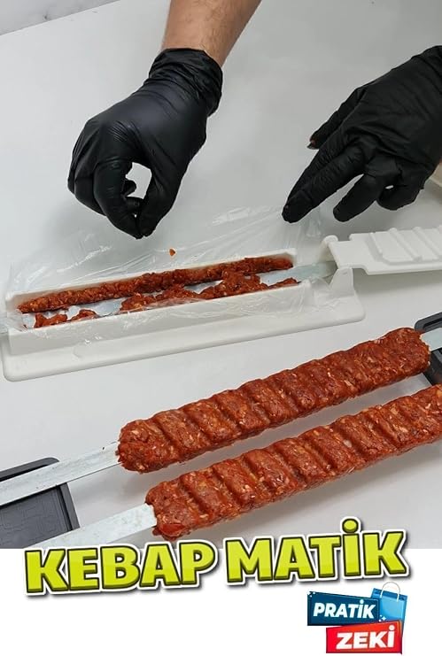 Kebaptatic Adana Urfa Kebab Mold Apparatus Practical Quick Kebab Machine Box Kebab Matik Mold