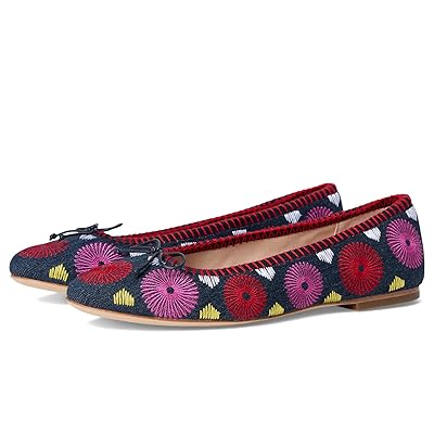 Jack Rogers Bettie Flower Ballet Denim Women