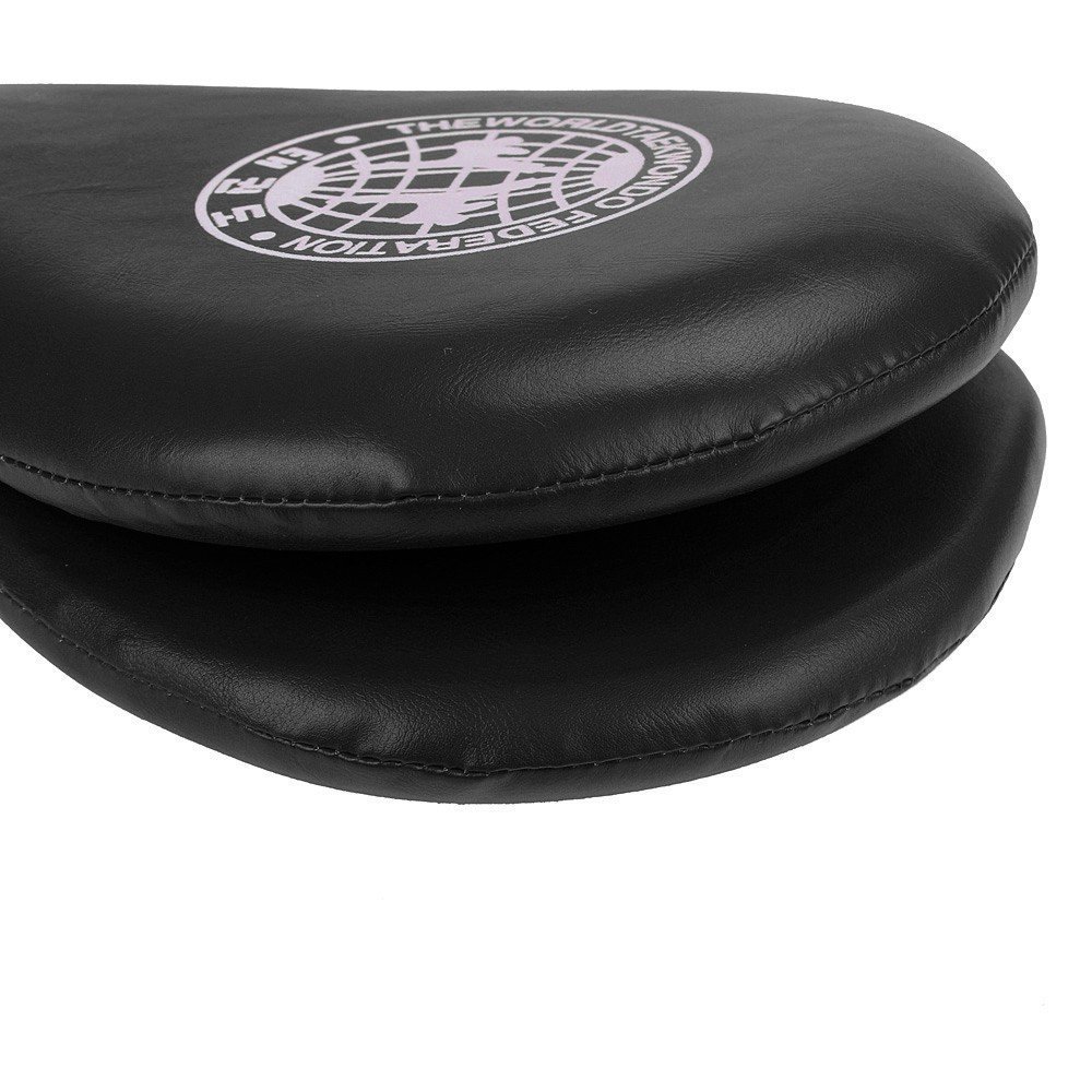 JERN Taekwondo Durable Kick Pad Target for Karate Kickboxing Training (Black) 4
