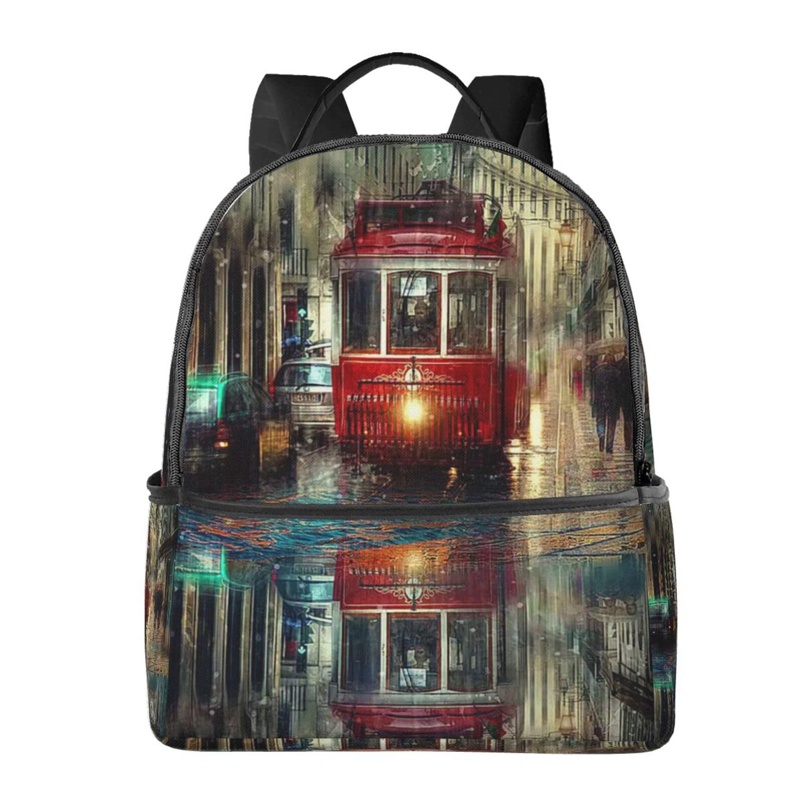 Grand sac à dos ordinateur portable avec bretelles ergonomiques confort - 6