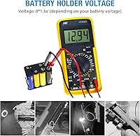 Vista 4 de QTEATAK 2 soportes para 8 pilas AA con clip de batería tipo I cableado y conector a presión estándar
