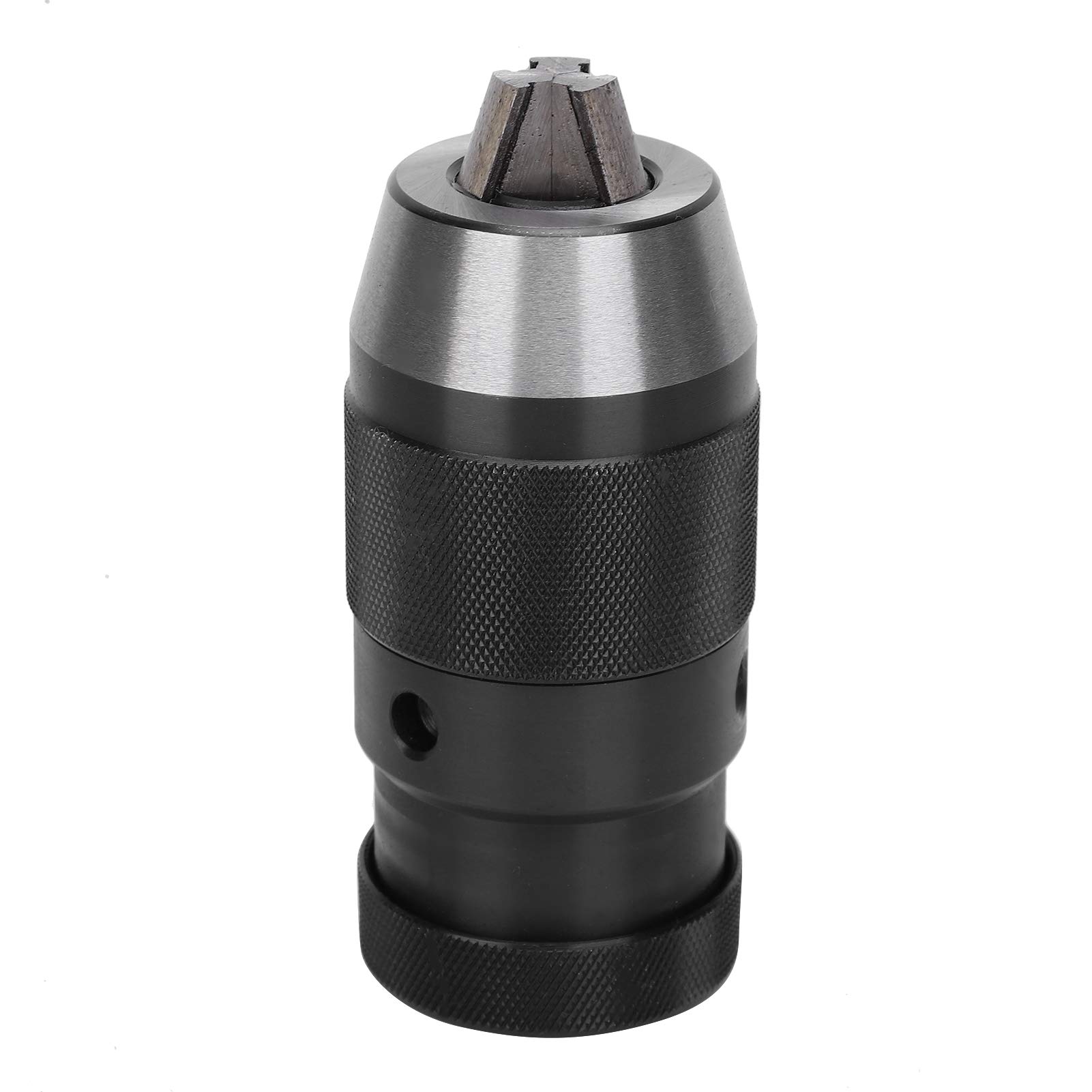 Mandrino per trapano autobloccante senza chiave B16 Precisione 0 16mm Adattatore per campo di serraggio per torni fresatrici Acciaio ad alta velocità Resistente al calore durevole