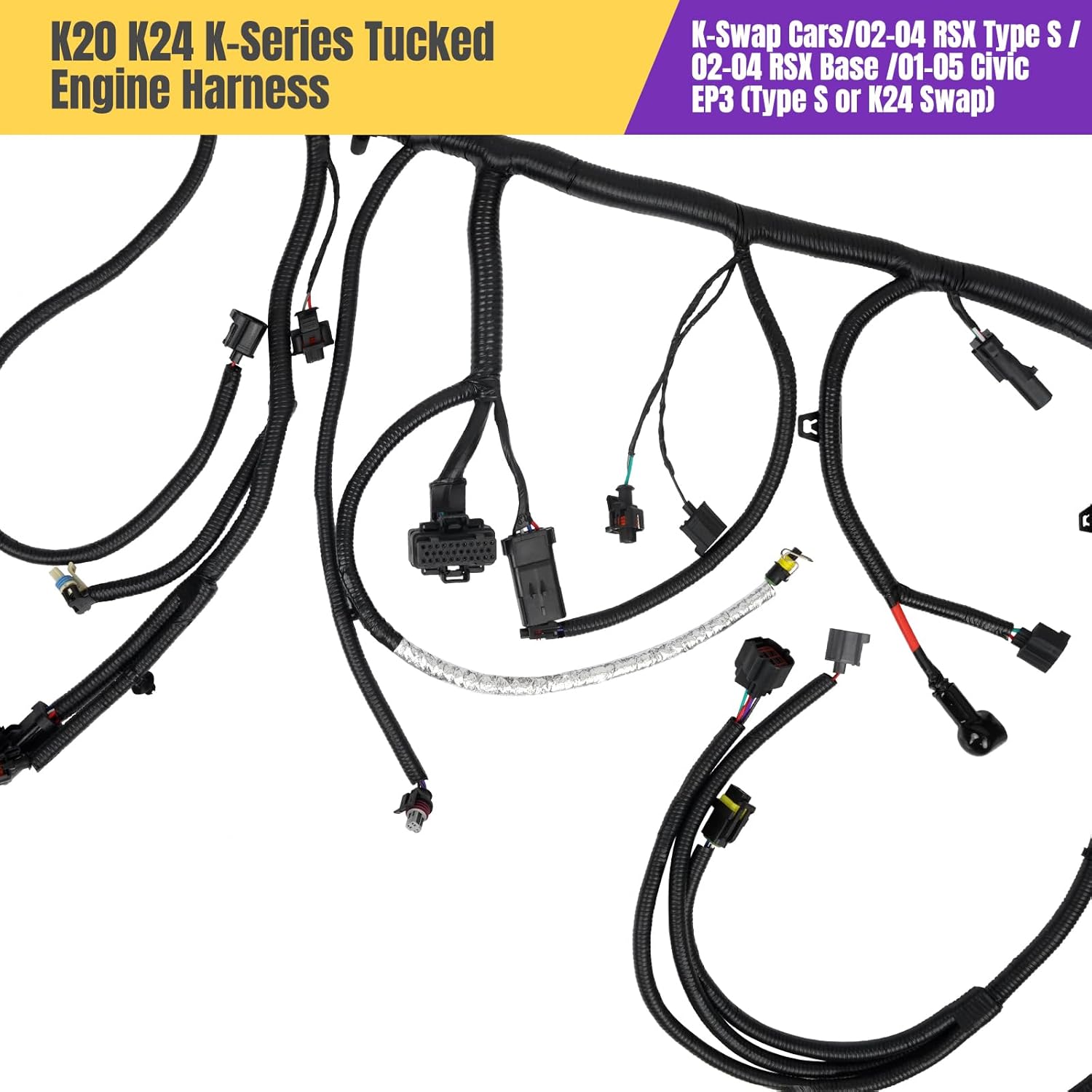 YESHMA Engine Wiring Harness Assembly Compatible with Ford F250 F350 F450 F550 Super Duty 6.0L Diesel Engine Replace:5C3Z-12B637-BA 5C3Z12B637BA