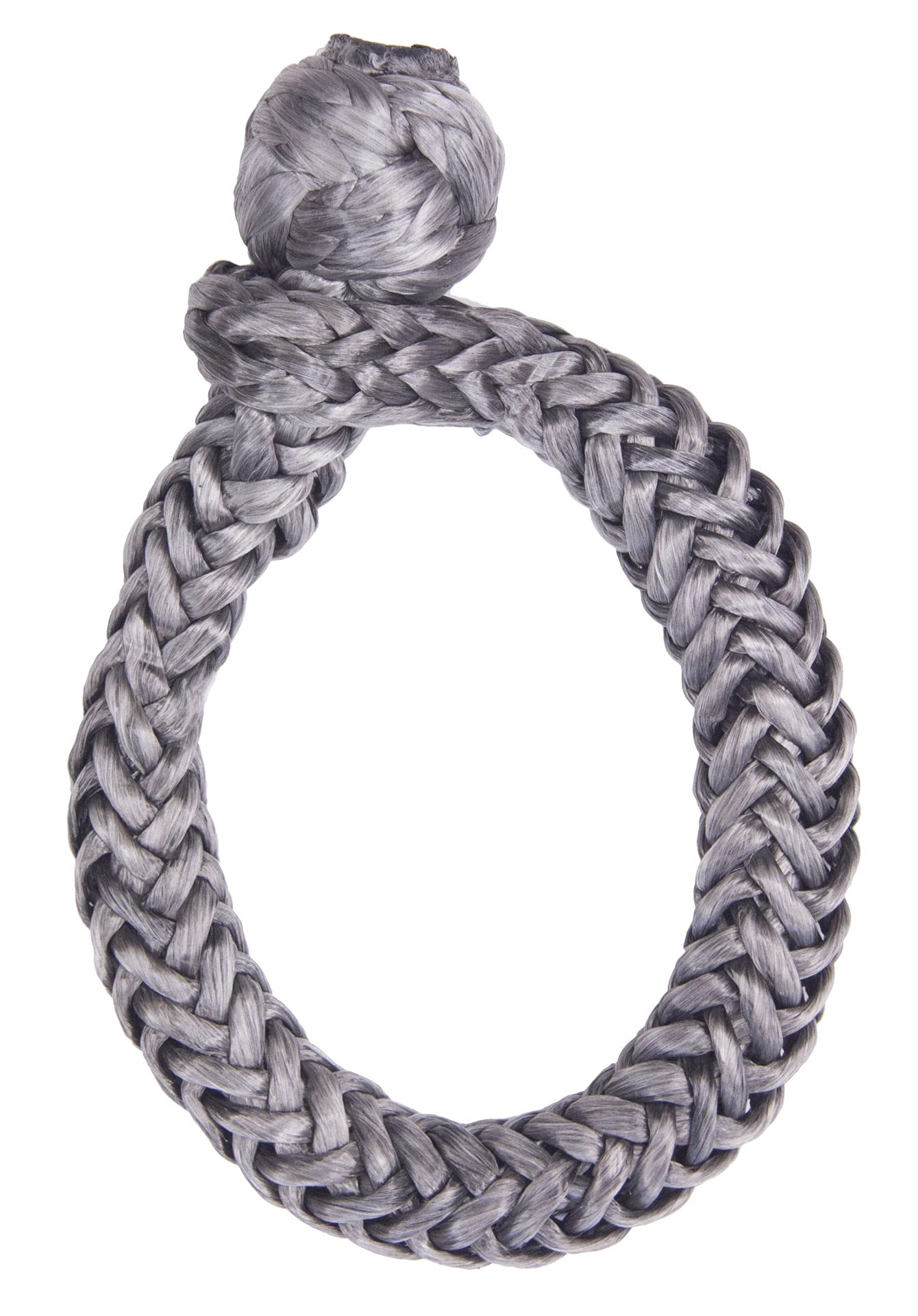 Ditch Pig 453541 33000 lb Capacity Polyethylene Soft Shackle for Recovery Rope, 33,000 lbs Breaking Strength