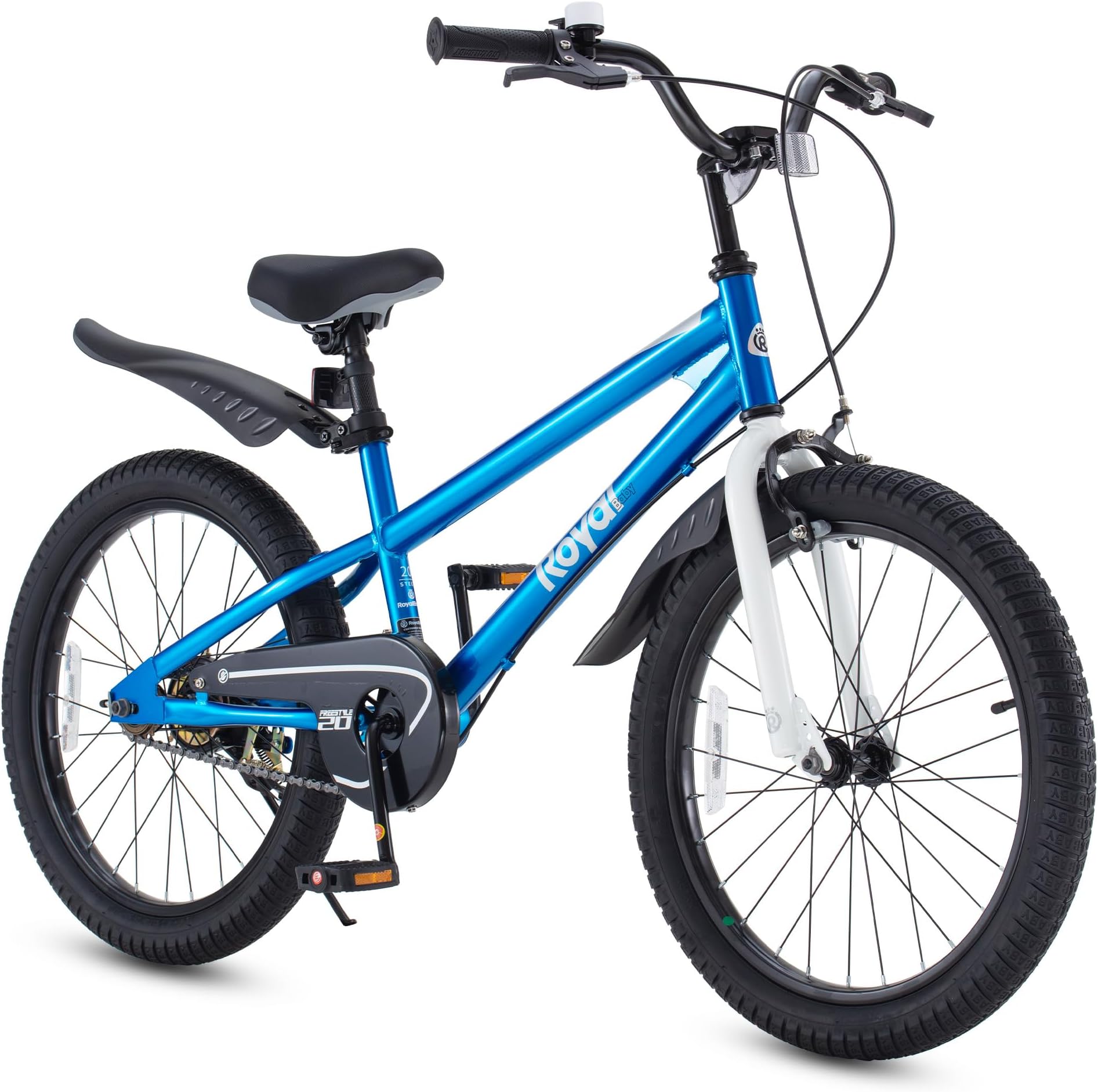 Royalbaby RoyalBaby Kids Bike Boys Girls Freestyle BMX Bicycle with Training Wheels Kickstand Gifts for Children Bikes Kid's Bicycle