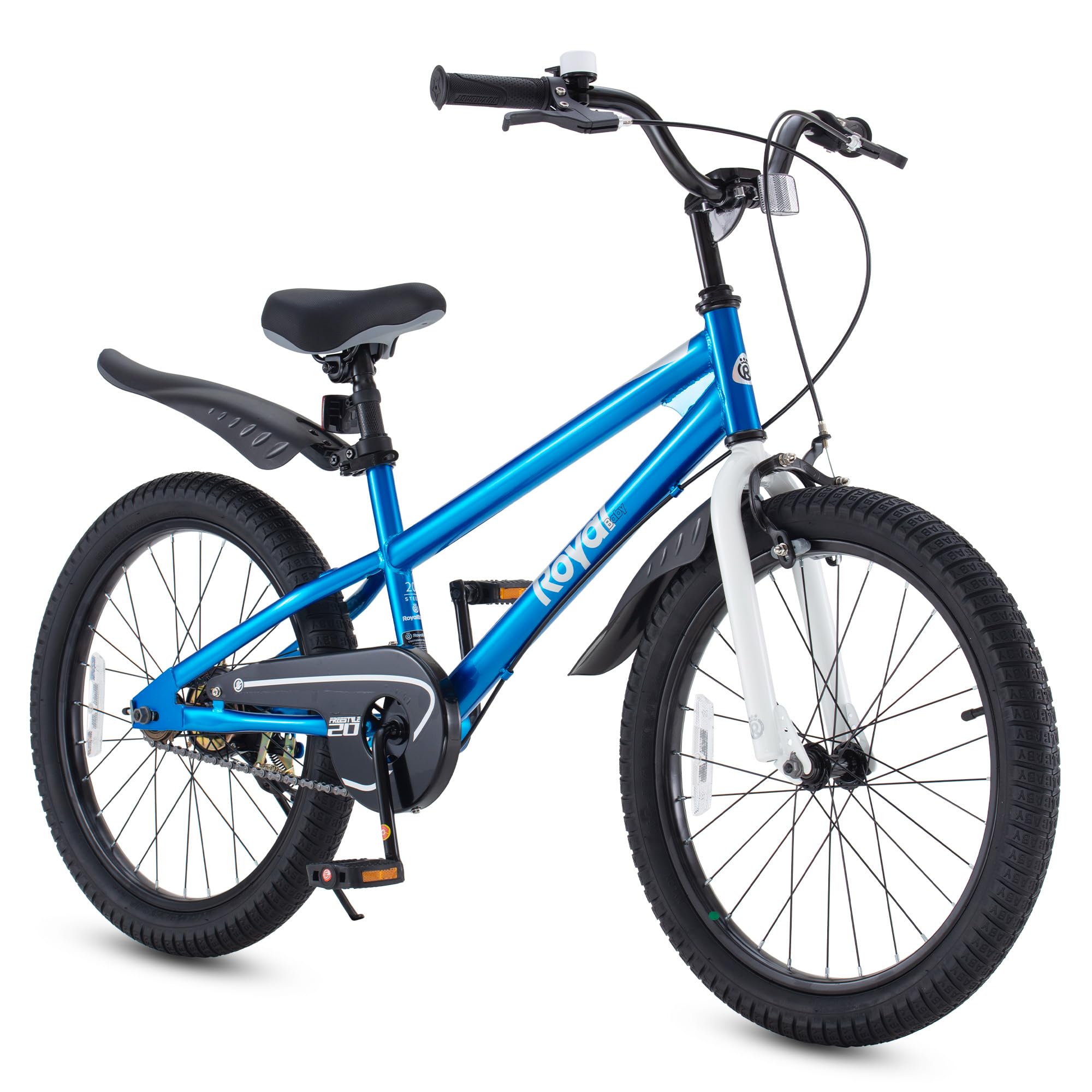 Royalbaby RoyalBaby Kids Bike Boys Girls Freestyle BMX Bicycle with Training Wheels Kickstand Gifts for Children Bikes Kid's Bicycle