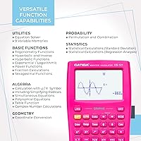 Vista 11 de Calculadora gráfica - Catiga CS121 - Calculadora científica y de ingeniería - Sistema programable, Negro