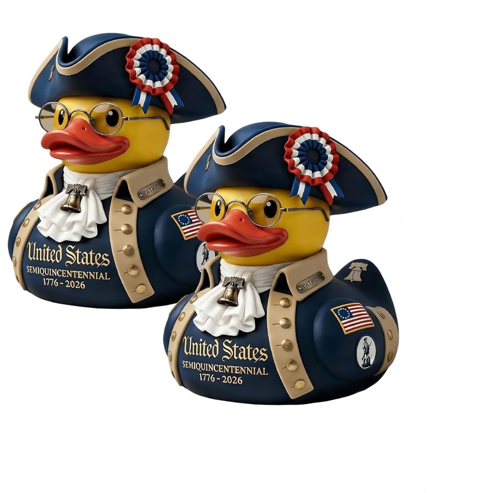 Lsvqzkhf Styled-2Pcs Handicraft Ornaments, Resin Duck Decoration