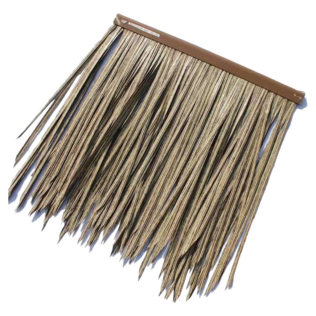 Chaume artificiel anti-goutte et durable pour remplacer la paille de toit usée