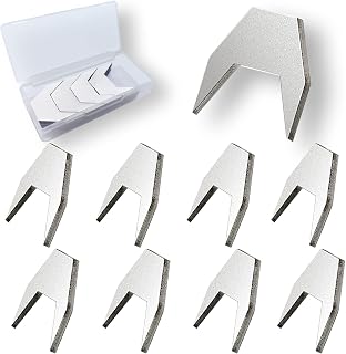 16 Pieces Drawer Stops Drawer Stoppers for Dresser Two Point Drawer Stops Antique Style Metal Drawer Stops Furniture Parts Accessories for Drawers