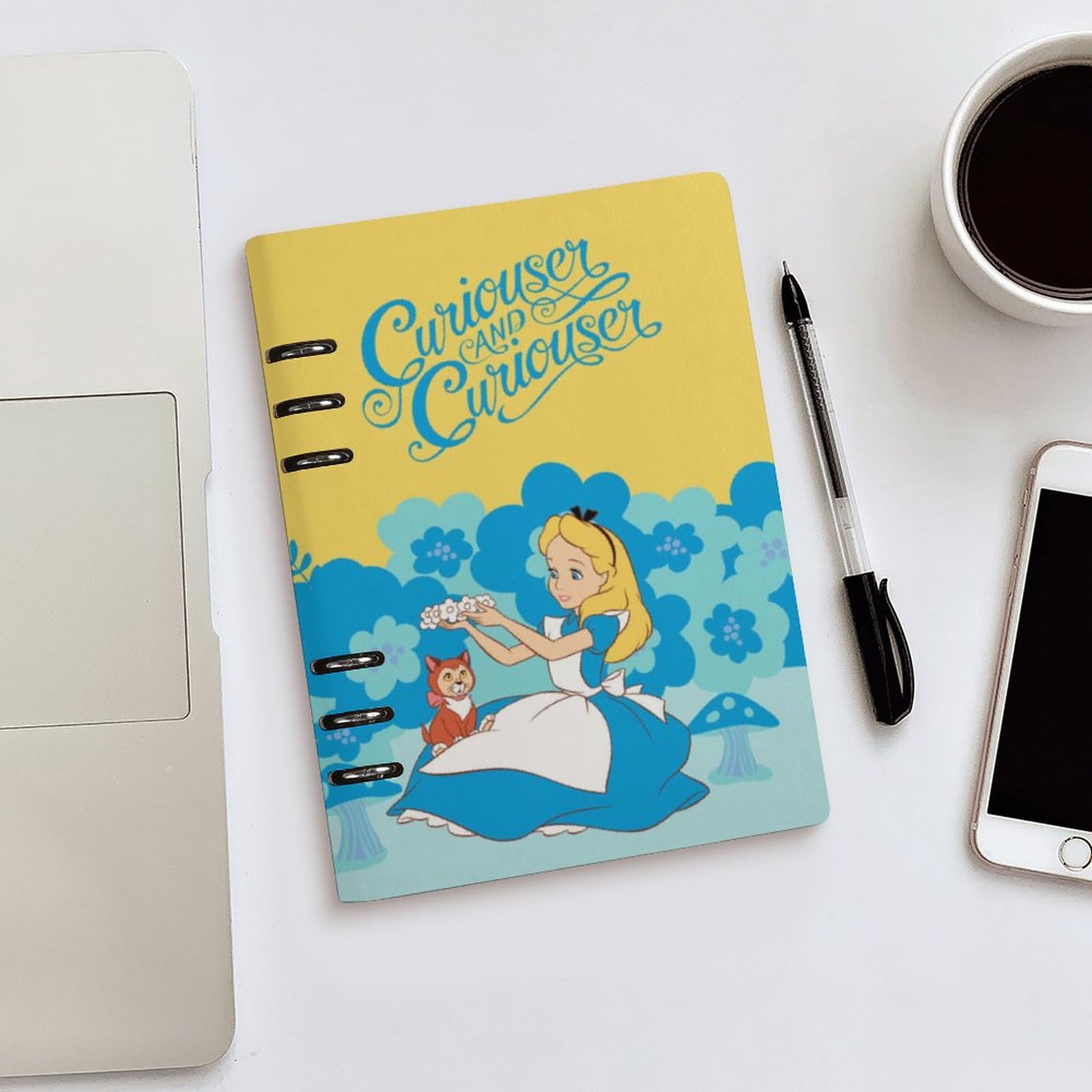 Amazon.co.jp: 不思議の国のアリス システム手帳 PU ノートメモ帳