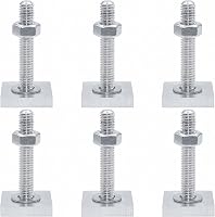 Nuyoah T-Nut M6x35mm Tetőcsomagtartó Adapter Thule Kompatibilis 6db 1
