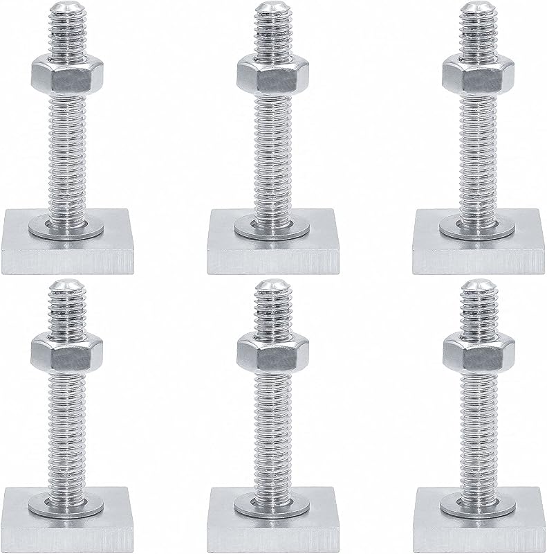 Nuyoah T-Nut M6x35mm Tetőcsomagtartó Adapter Thule Kompatibilis 6db