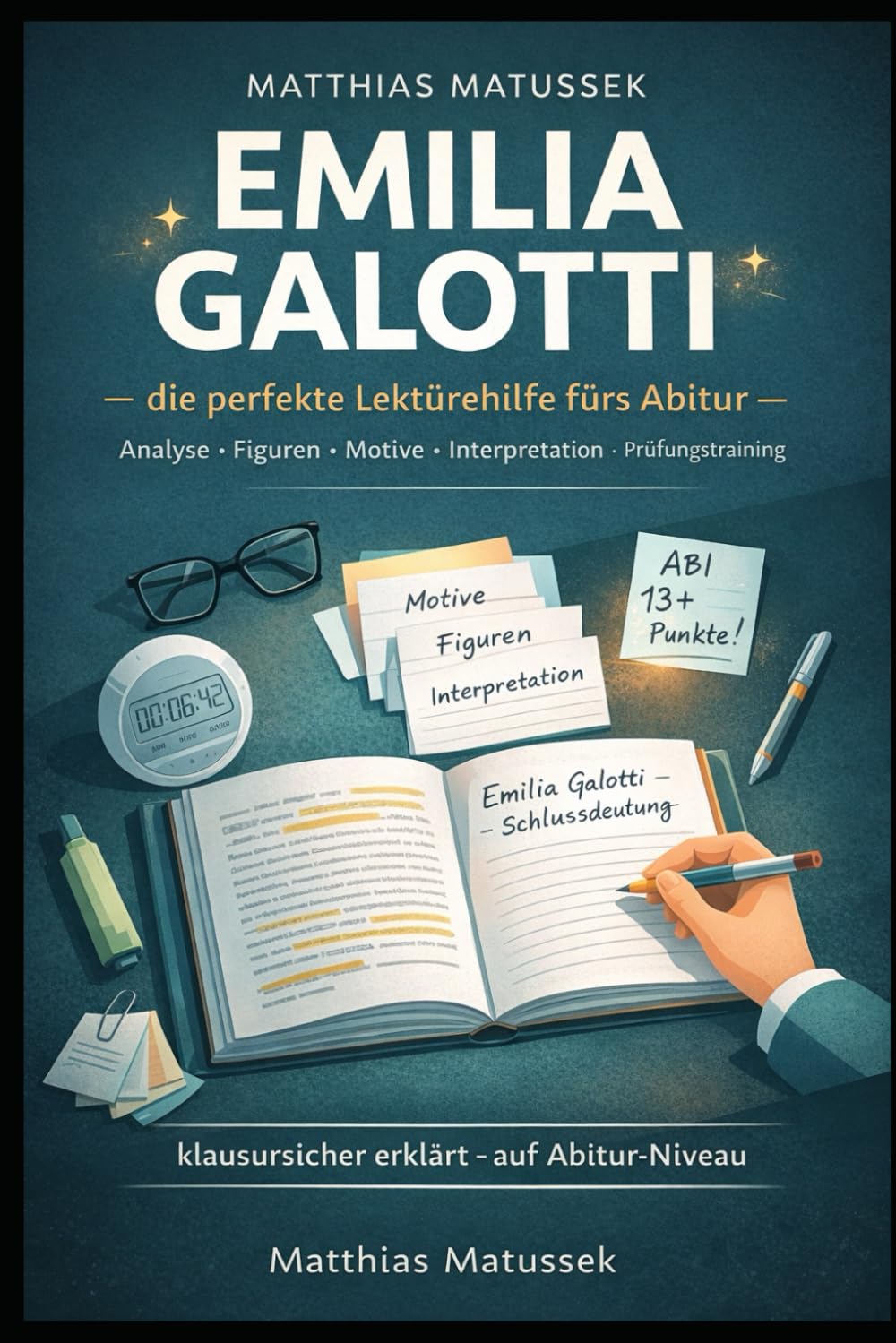 Emilia Galotti – die perfekte Lektürehilfe fürs Abitur: Analyse, Figuren, Motive, Interpretation & Prüfungstraining – kompakt, verständlich, klausursicher