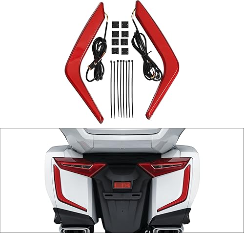 Miniatura 7 de TCT-MOTORPARTS Luces LED traseras de alforja para Honda Gold Wing 1800 GL1800 2018-2023