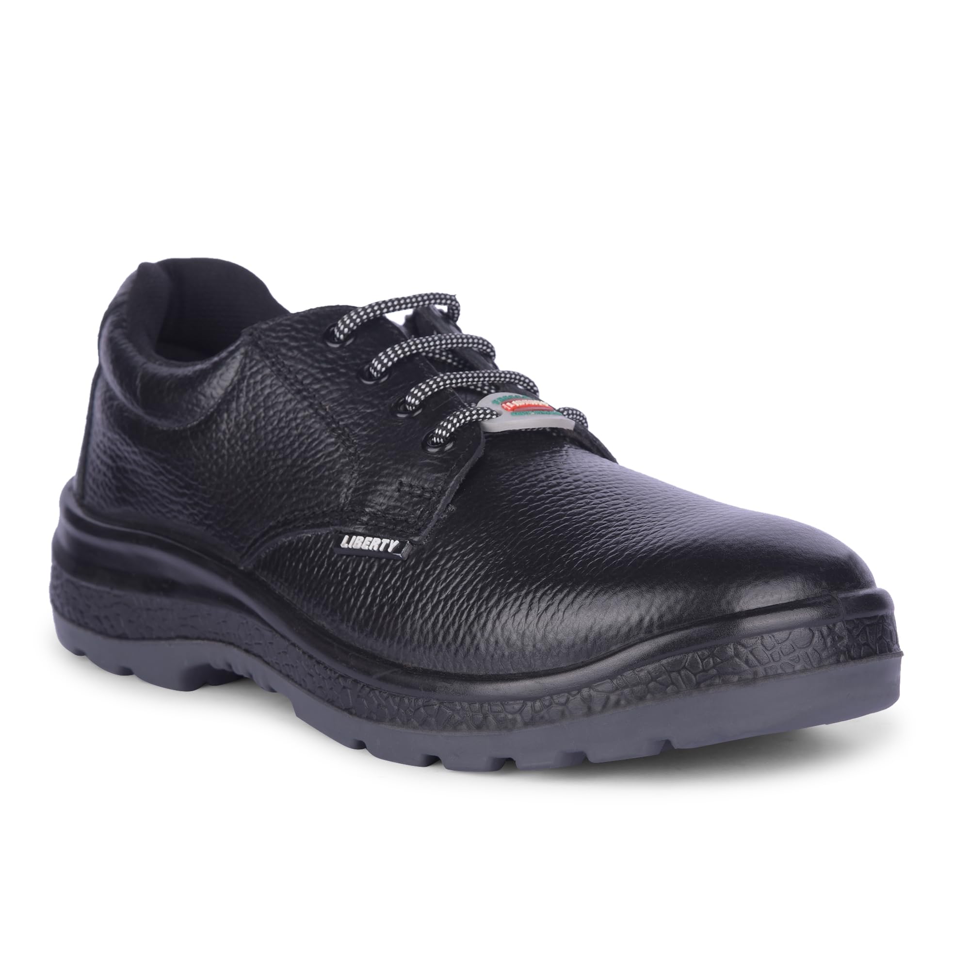 Liberty Freedom Surakshara Mens Black Derby Safety Shoes Daily Use, Long Durability, 7 UK Safety Shoes for Men | Industrial Safety Shoes for Men | Safety Shoes for Men Stylish (B0CY8NKGPX) Amazon Price History, Amazon Price Tracker
