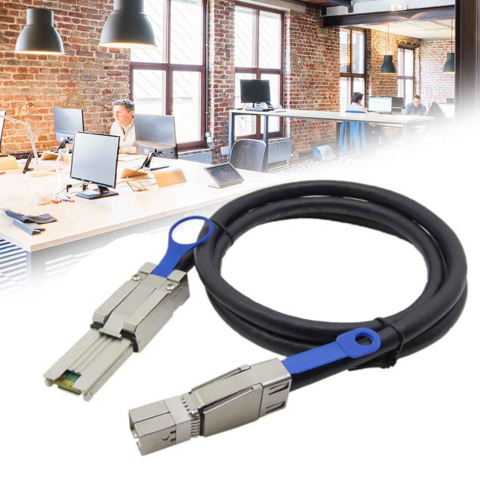 Cavo esterno da 0,5 m / 1 m / 2 m, da SFF-8088 a SFF-8644 ad alta densità, per server dati ad alta velocità