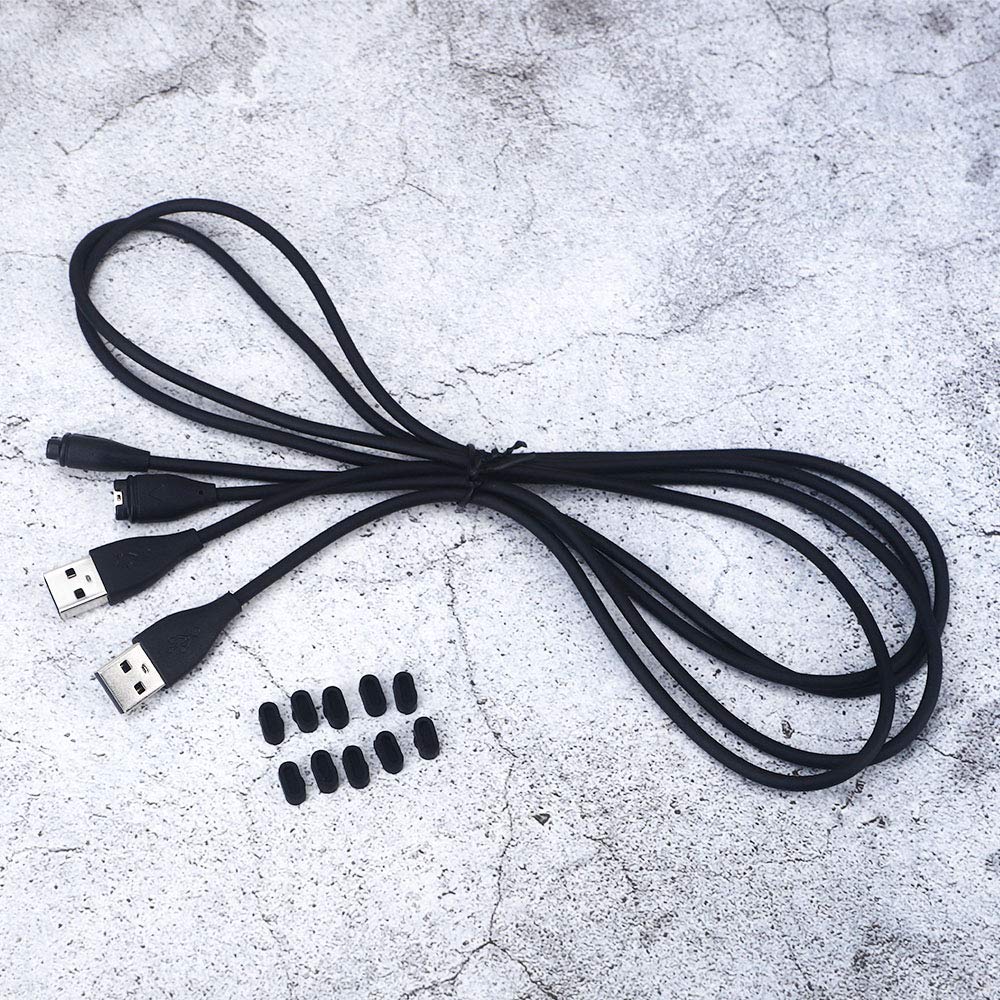 Exclusive Discount 60% Price QIBOX Charger Cable Compatible with Garmin Vivoactive 4, 2-Pack Vivoactive 3 4 4S Venu Sq Music Replacement USB Charger Date Sync Cord with Dust Plugs Protector for Fenix 5 6 6S 6X/Instinct Smartwatch Crazy Clearance QIBOX Charger Cable Compatible with Garmin Vivoactive 4, 2-Pack Vivoactive 3 4 4S Venu Sq Music Replacement USB Charger Date Sync Cord with Dust Plugs Protector for Fenix 5 6 6S 6X/Instinct Smartwatch
