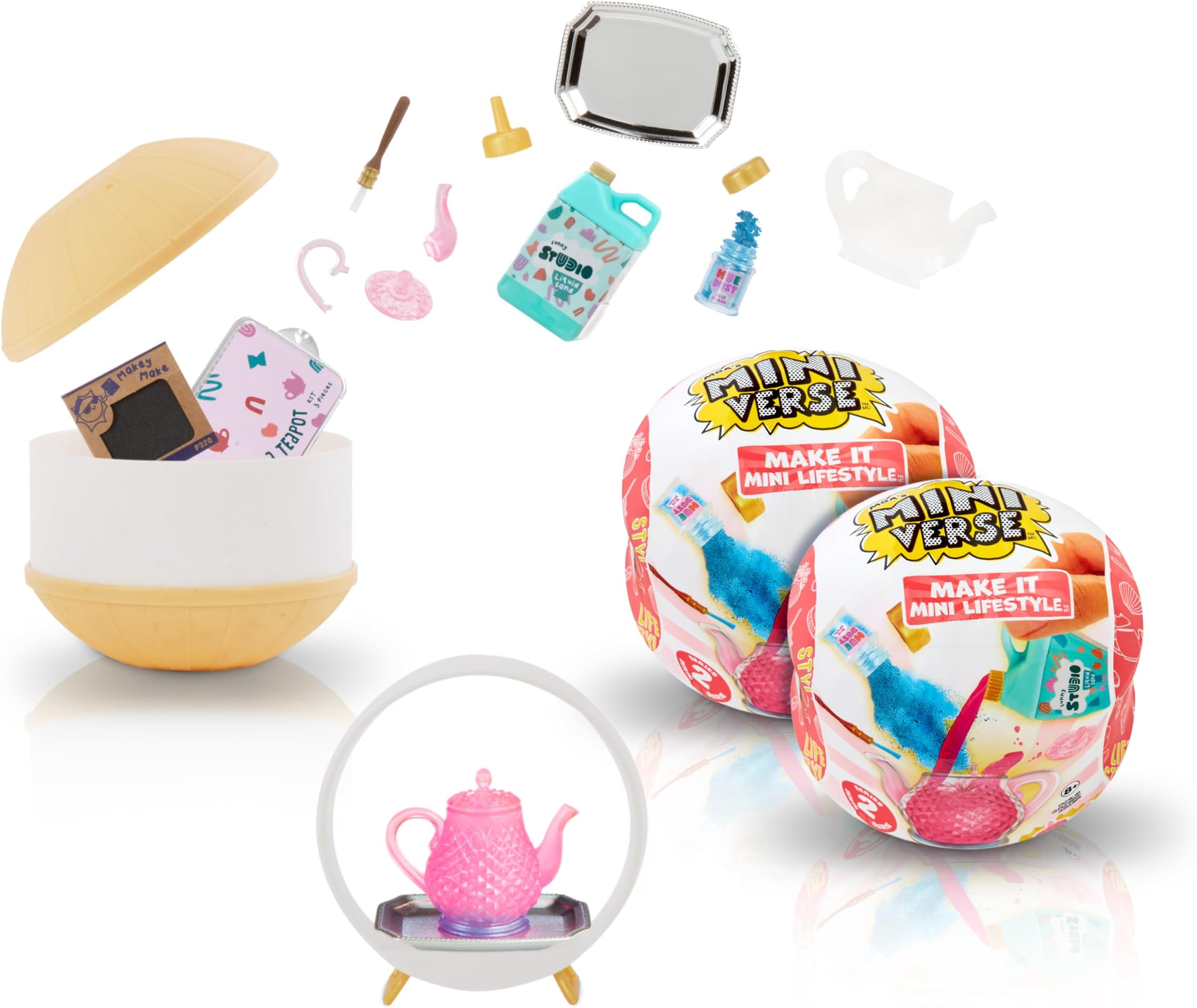 Make It Mini Lifestyle Series 2 (2-Pack), Blind Packaging, DIY, Resin Play, Replicas, NOT Edible, Collectors, 8+