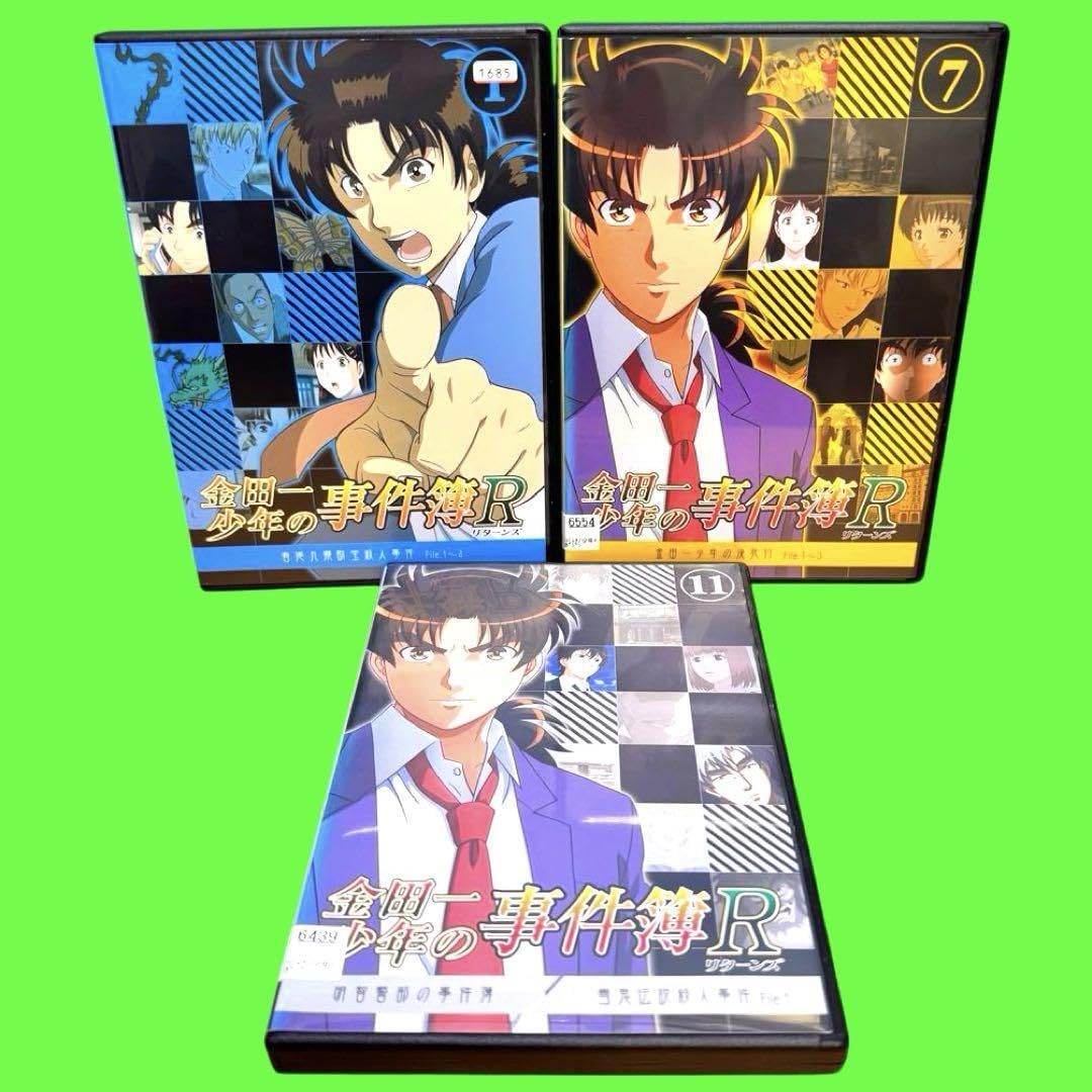 ▶︎金田一少年の事件簿R(リターンズ)　DVD全巻セット　全14巻 Amazon.co.jp: ケース付 金田一少年の事件簿R (リターンズ) DVD 全14巻