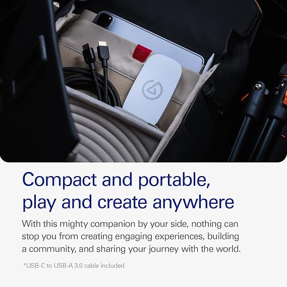 Elgato Game Capture Neo Portable USB Capture Card, 4K60 HDR