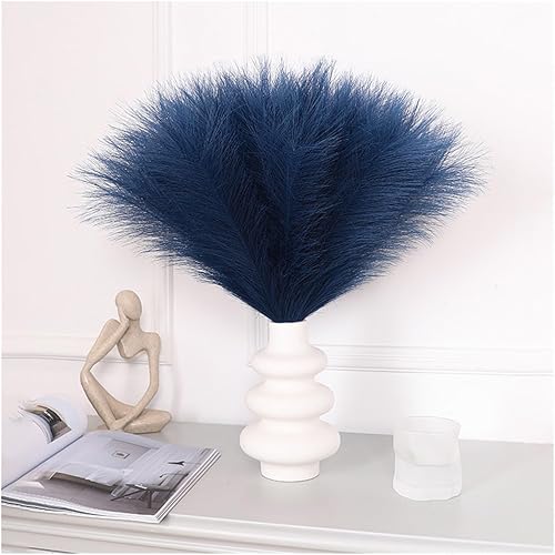 Miniatura 4 de Decoración de 2030 piezas de flores artificiales de hierba de pampa, decoración del hogar, fiesta, dormitorio, flores falsas al aire libre,