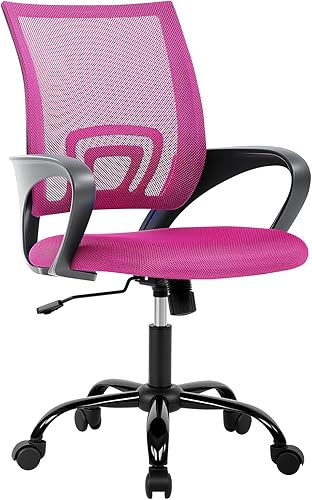 Vista 23 de BestOffice Silla de Oficina Ergonómica Barata Silla de Escritorio de Malla Silla de Computadora Soporte Lumbar Ejecutiva Moderna Taburete Ajustable