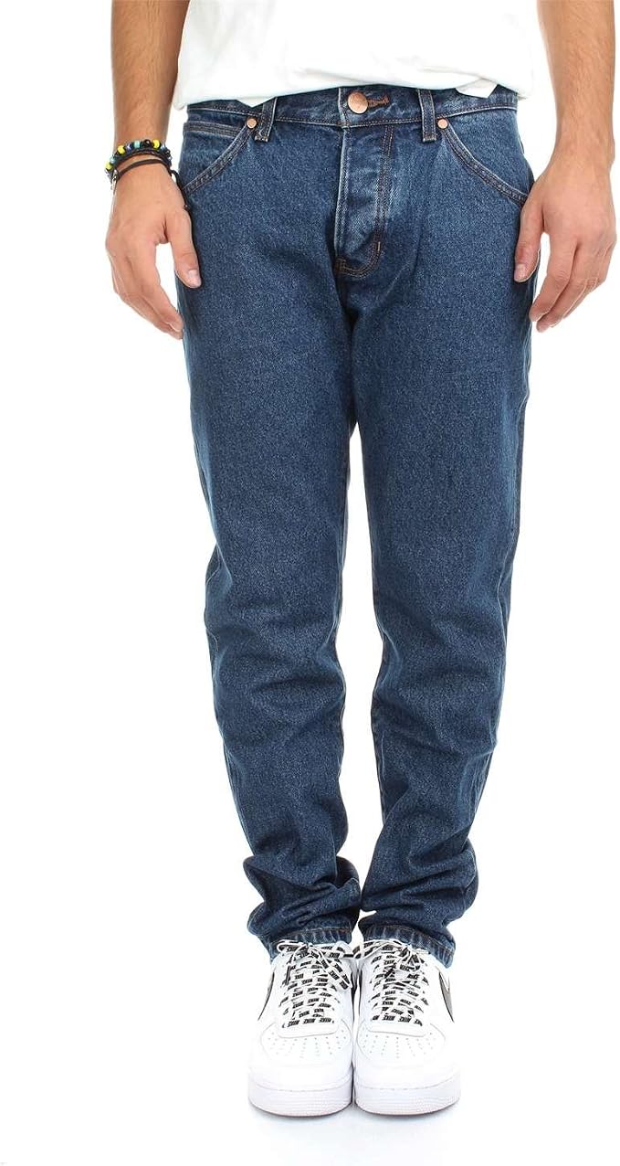 Wrangler TON Mid Jeans Straight, Blu (Stone 2U), W36/L32 Uomo : Amazon.it:  Abbigliamento