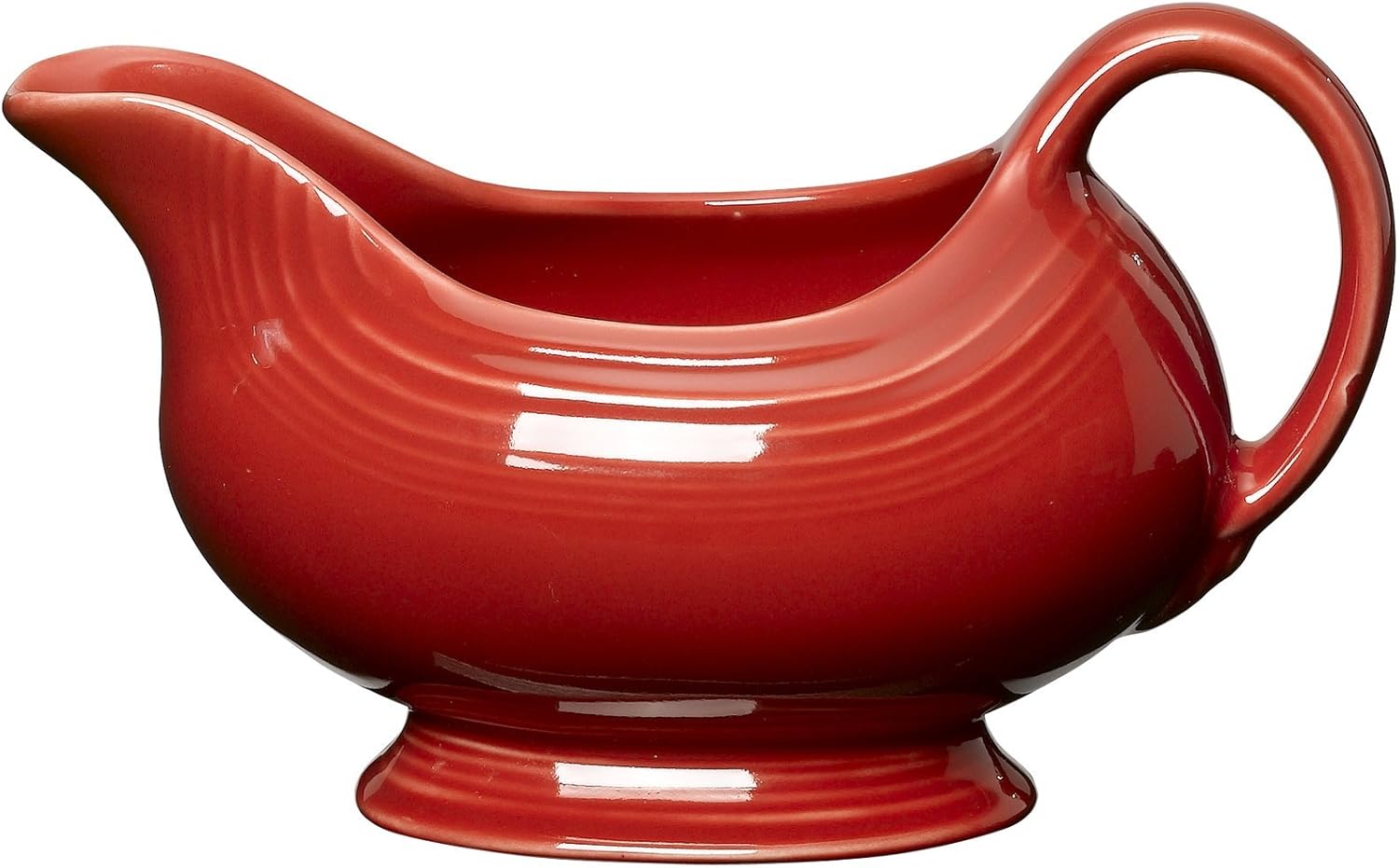 Fiesta 18-1/2-Ounce Sauceboat, Scarlet