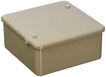 Amazon.co.jp: 未来工業 PVKボックス 中形四角浅型・ノック無