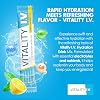 Vitality IV Hydration Drink Mix Lemon Flavor - 12 x 9g Electrolytes Sachets- Zero Sugar, Zero Caffeine - Vegan Friendly Lemon Energy & Hydration Booster- 12 Vitamins & Minerals