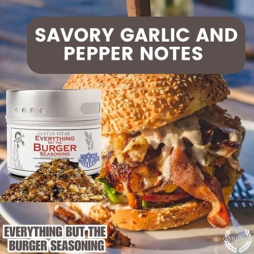 Miniatura 2 de Everything But The Burger Seasoning | Todo natural | Sin OMG | 1.9 oz (54 g) | Mezcla de especias gourmet | Lote pequeño | Masaje artesanal |