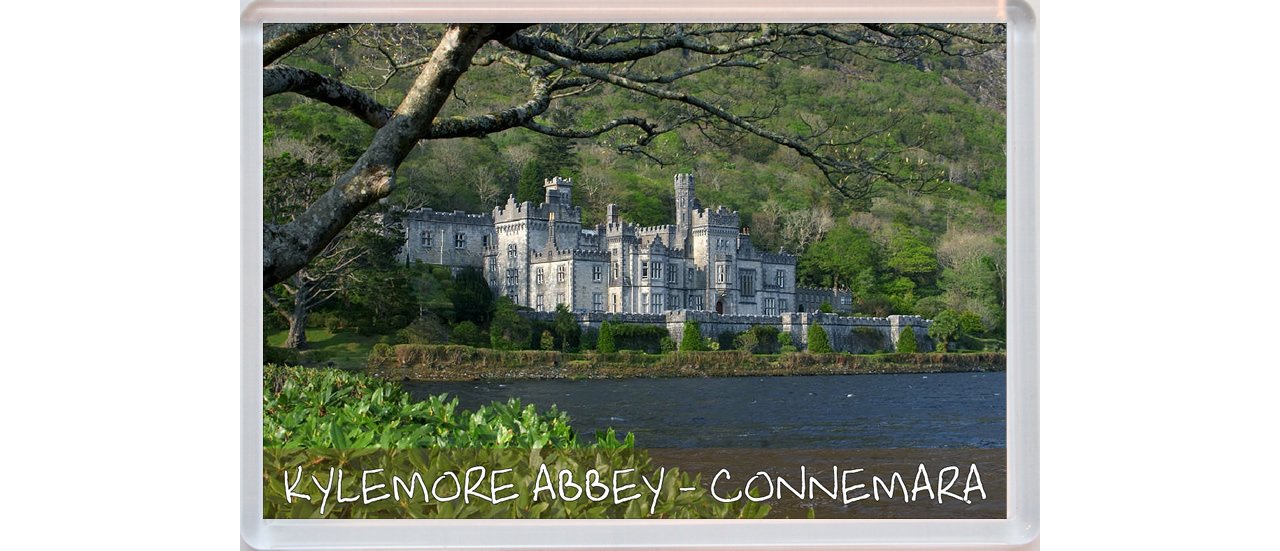 Baked Bean Store Kylemore Abbey - Connemara - Ireland - Jumbo Fridge Magnet