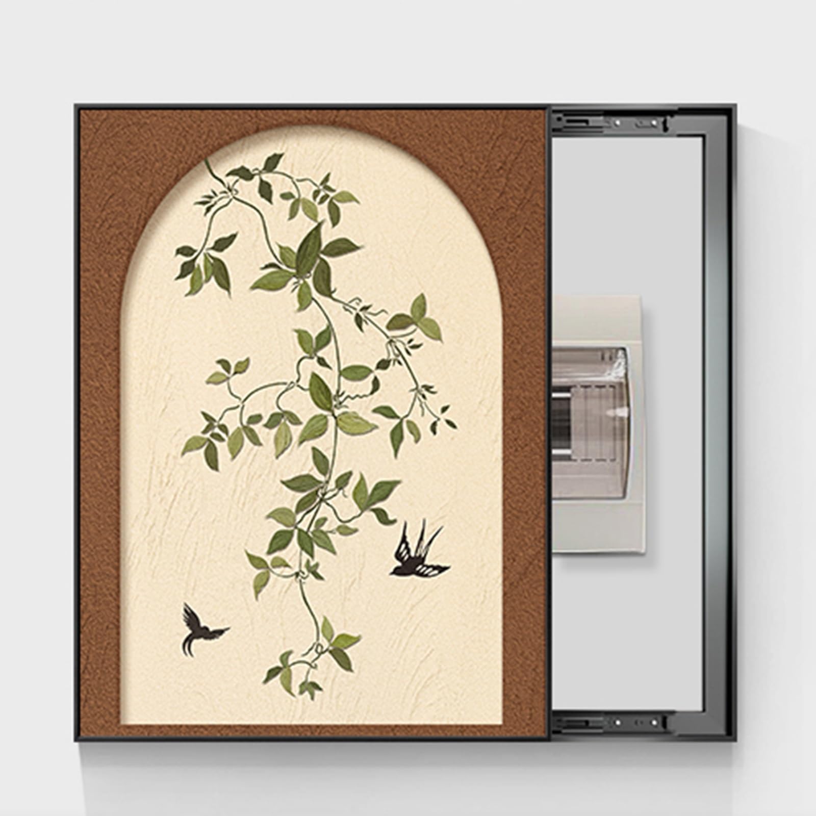 Tapa Contador Cubierta De Caja De Medidor Eléctrico, Cuadro Decorativo De Caja De Distribución Push-pull Para Sala De Estar, Cuadro De Panel Eléctrico Para Colgar En La Pared.(B,40x50 cm(15 3/4x19 2/3