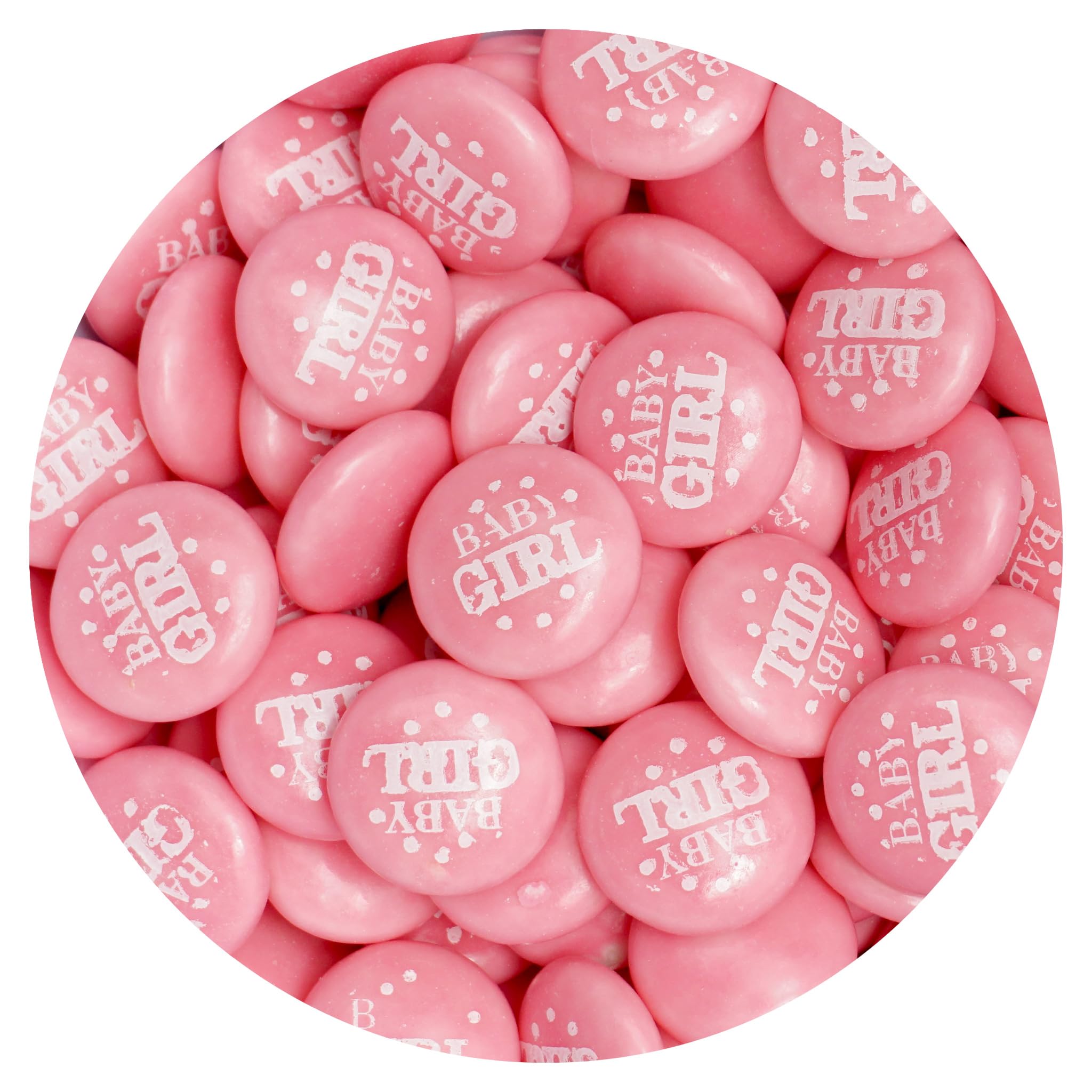 小物 candy Baby Girl Pink Candy Gum Buttons, 2 Pound Bag (Approx. 180 Pieces