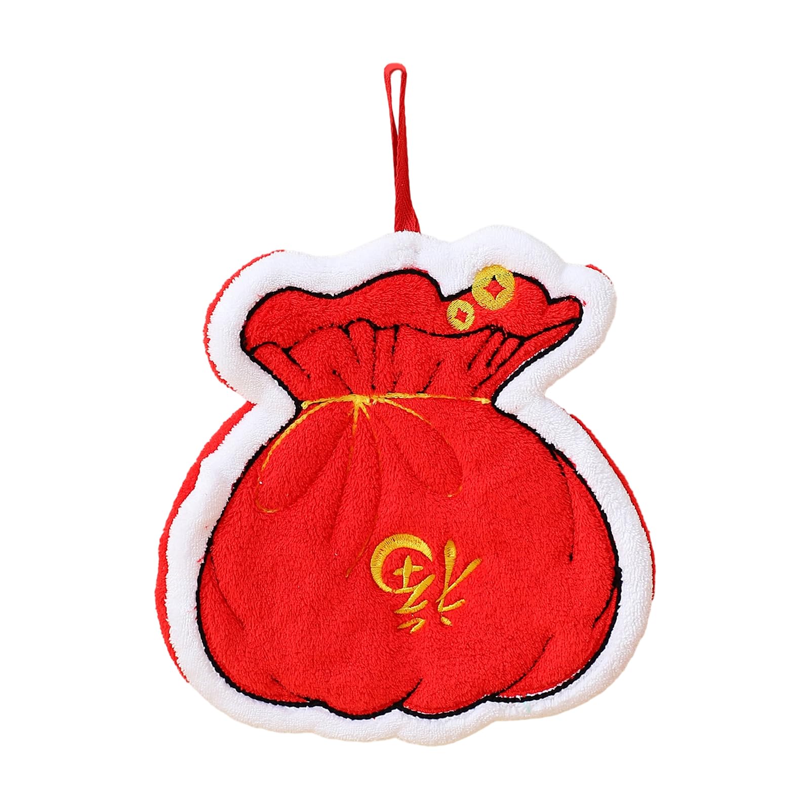 Kalttoy Lucky Bag Corals Fleece Hand Towel Gentle On Skin Quick Drying Hanging Home Use Corals Fleece Hand Towel