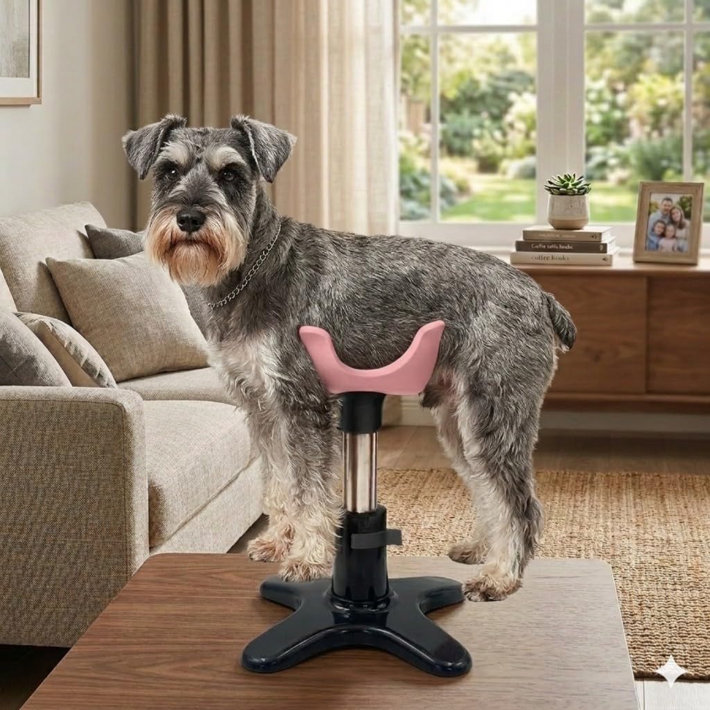 Supporto per la toelettatura multifunzionale animali domestici Rack ausiliario sicuro mani il bagno l asciugatura cura delle unghie e stabile regolabile uso domestico professionale