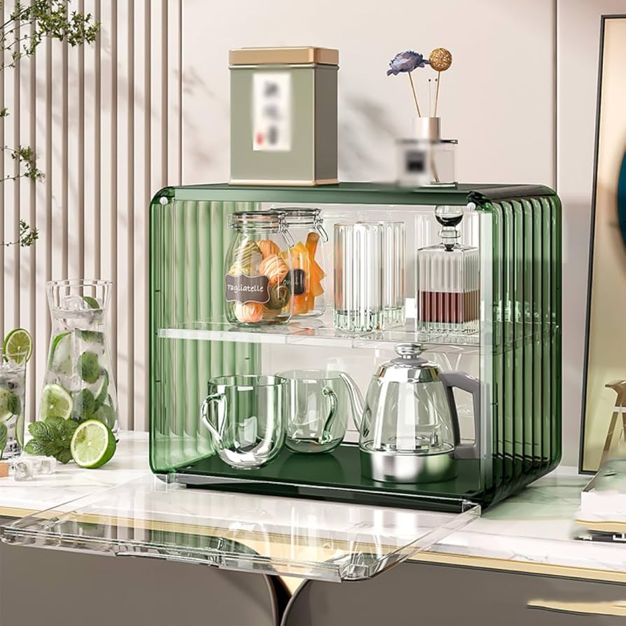 Amazon｜[FOQW] 調味料ラック スパイスラック グリーン キッチン