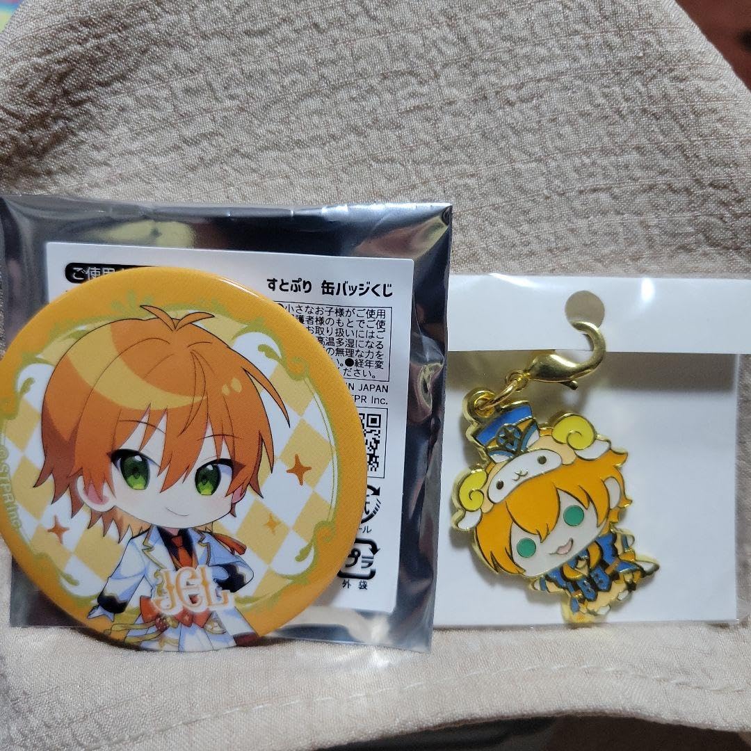 Amazon.co.jp: すとぷり ジェルくん 8周年 缶バッジ チャーム