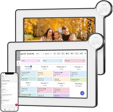 NETTIPS 10.1-inch Smart Digital Calendar: Your Personal and Family Organizer