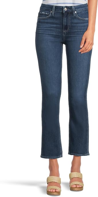 PAIGE Womens Cindy Jeans with Destroyed Hem