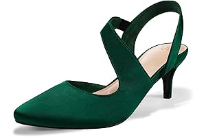 Women's Green Stilettos Perfect For Wedding Ceremonies and Chic Parties