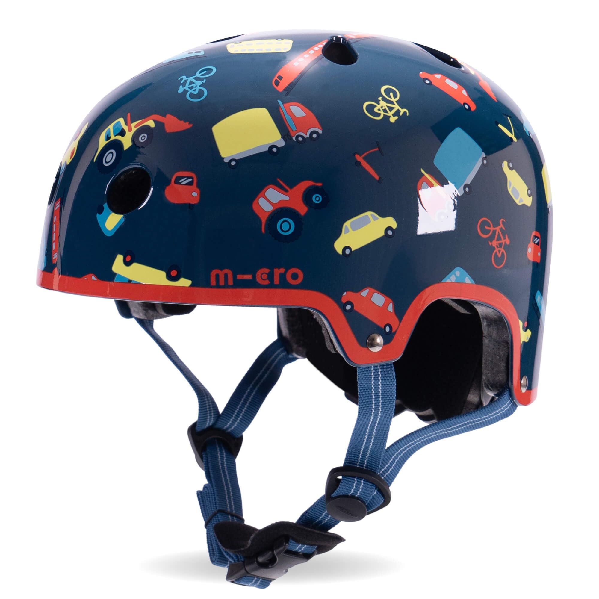 Scooters | Bike/Scooter Printed Deluxe Children's Helmet | Cycling Accessories | Adjustable Headwear | Boys & Girls