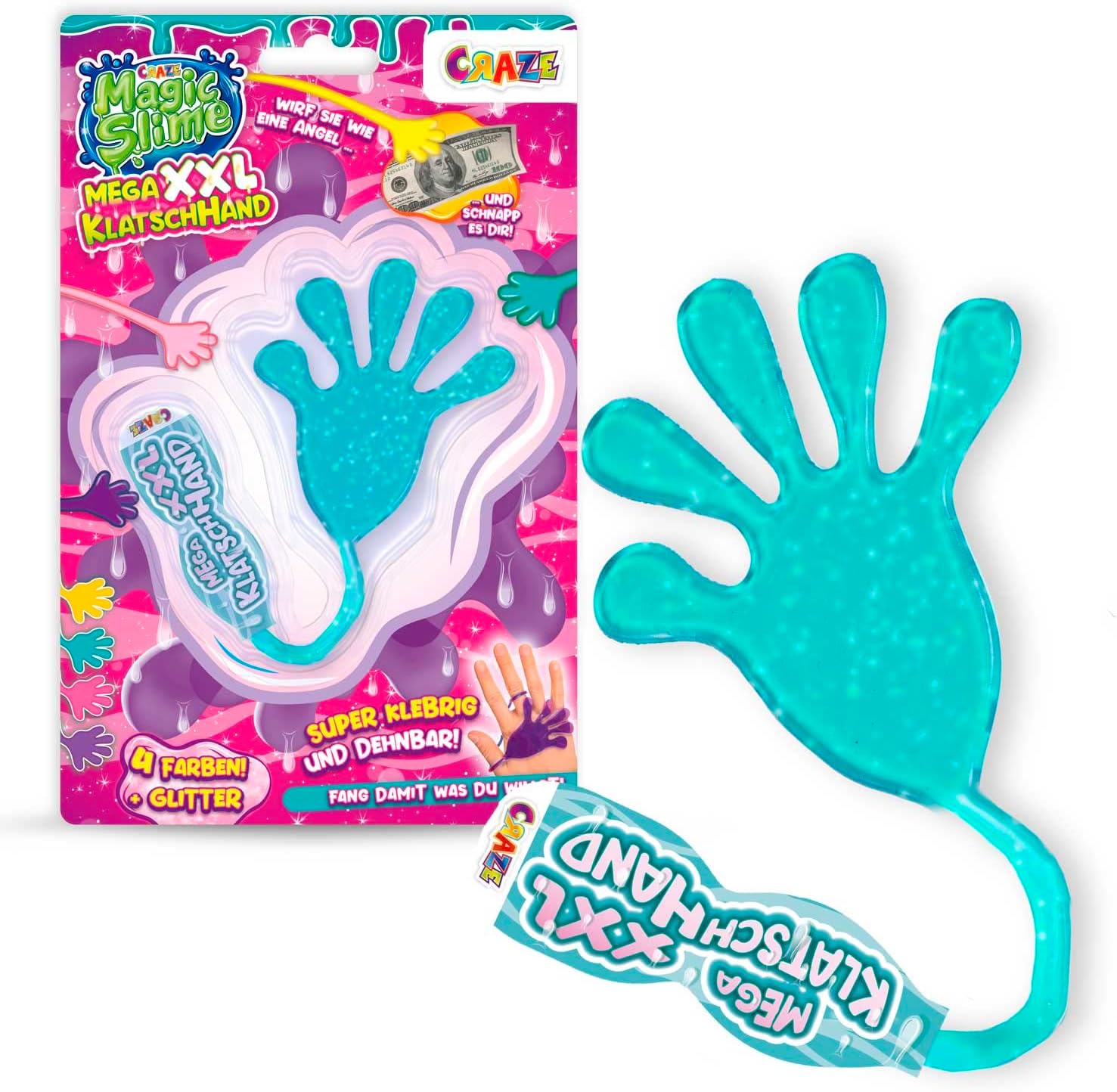 CRAZE Magic Slime - Mega Xxl Klatschhand