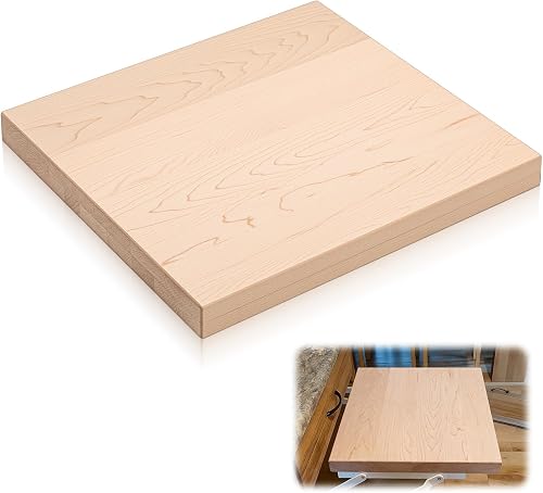 Appliance Mixer Lift Block Platform Maple Wood for Home Space Savings