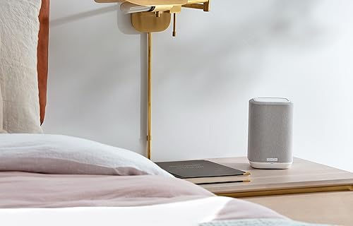 Vista 29 de Denon Home 150 NV Altavoz inalámbrico estéreo para el hogar (blanco), inalámbrico Bluetooth, tweeter de 1 pulgada, woofer de 3.5 pulgadas, HEOS