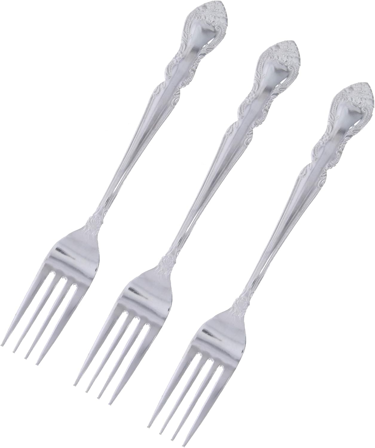 Takagi Stainless Steel Dessert Fork, Made in Japan, 3 Pieces
