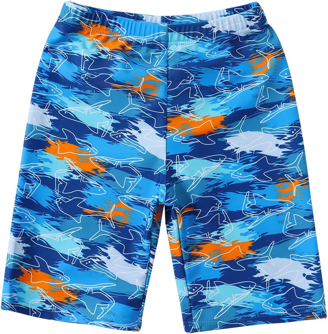 Toddler Swimsuit Boy 3 Piece Boys Swim Set Short Sleeve Boys Swim Shirt Boy Swim Trunks Rash Guard Bathing Suits - Image 4